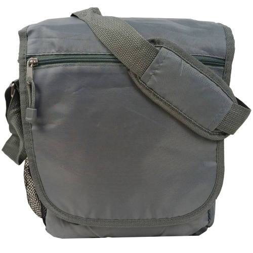 Термосумка Live in style 8L, серая, холодильник через плечо, Small Cool Bag