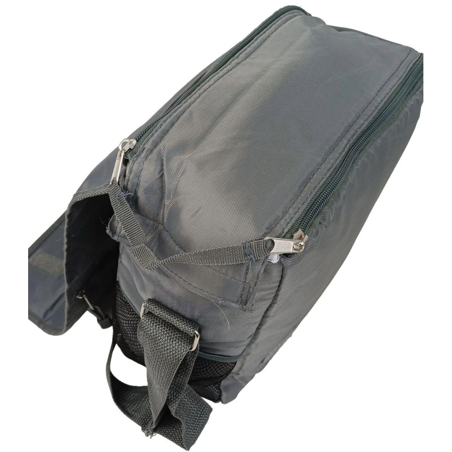 Термосумка Live in style 8L, серая, холодильник через плечо, Small Cool Bag