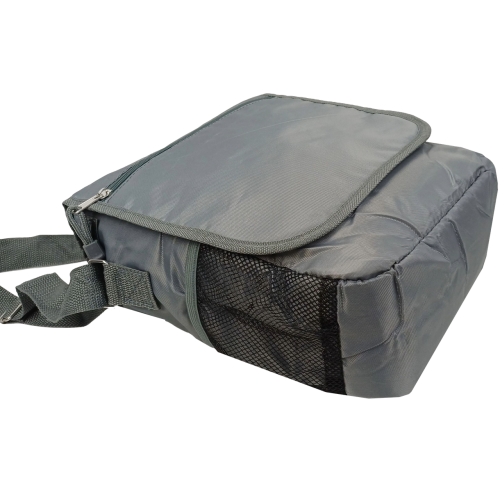 Термосумка Live in style 8L, серая, холодильник через плечо, Small Cool Bag