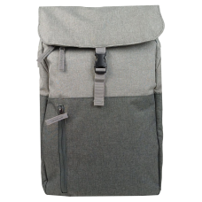 Рюкзак городской Live in style 18L, серый, с клапаном на фастексе, для документов А4