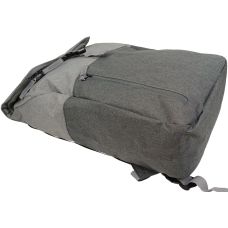 Рюкзак городской Live in style 18L, серый, с клапаном на фастексе, для документов А4