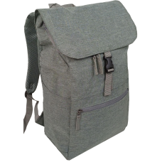 Рюкзак городской легкий Live in style 18L, серый, с вертикальной загрузкой, для документов