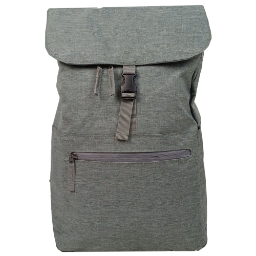 Рюкзак городской легкий Live in style 18L, серый, с вертикальной загрузкой, для документов