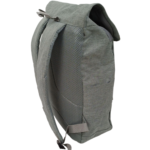 Рюкзак городской легкий Live in style 18L, серый, с вертикальной загрузкой, для документов