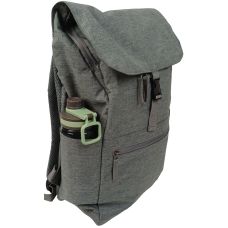 Рюкзак городской легкий Live in style 18L, серый, с вертикальной загрузкой, для документов