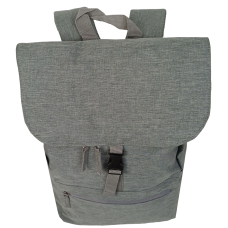 Рюкзак городской легкий Live in style 18L, серый, с вертикальной загрузкой, для документов