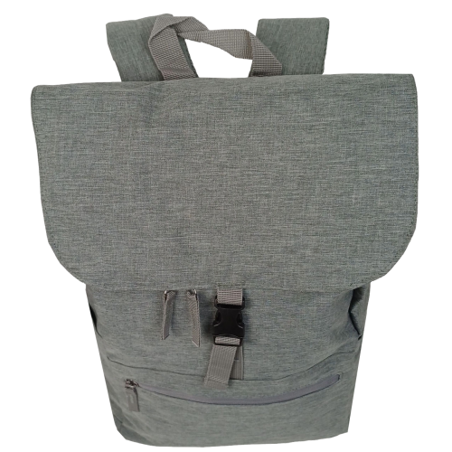 Рюкзак городской легкий Live in style 18L, серый, с вертикальной загрузкой, для документов