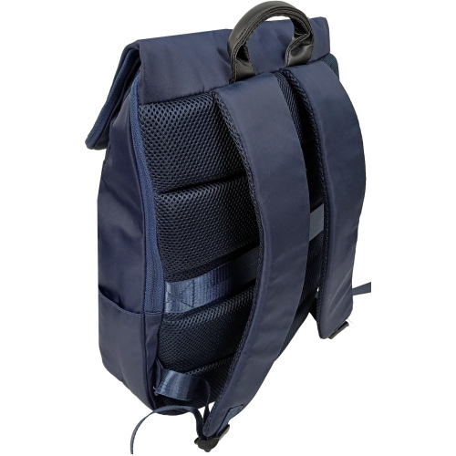 Рюкзак городской женский Live in style 14L, синий, с вертикальной загрузкой, для ноутбука