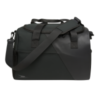 Сумка спортивная Live in style 30L, черная, для тренировок, с прорезиненным дном