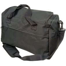 Сумка спортивная Live in style 30L, черная, для тренировок, с прорезиненным дном
