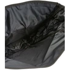 Велосумка вертикальная на багажник Bikemate 22 л, серая, с дождевиком, влагозащищенная