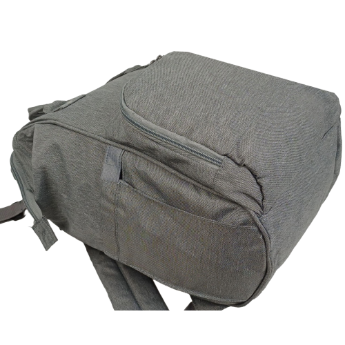 Рюкзак для мам Live in style 19 л, серый, с креплением на коляску, без коврика