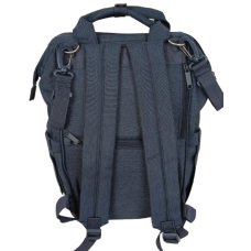 Рюкзак для мам Live in style 19 л, синий, с ковриком и креплением на коляску