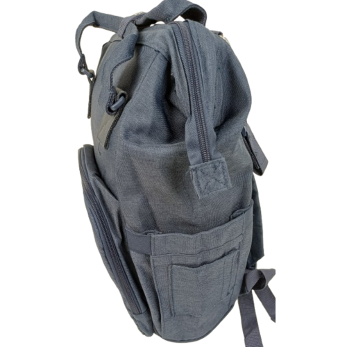 Рюкзак для мам Live in style 19 л, синий, с ковриком и креплением на коляску