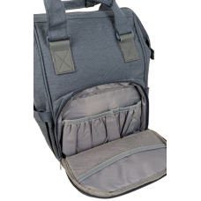 Рюкзак для мам Live in style 19 л, синий, с ковриком и креплением на коляску