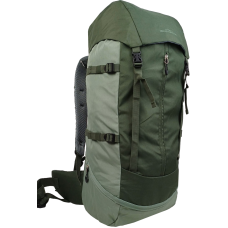 Рюкзак туристический Adventuridge 45 л, хаки, легкий, с дождевиком и поясным ремнем