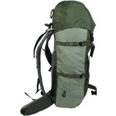 Рюкзак туристический Adventuridge 45 л, хаки, легкий, с дождевиком и поясным ремнем