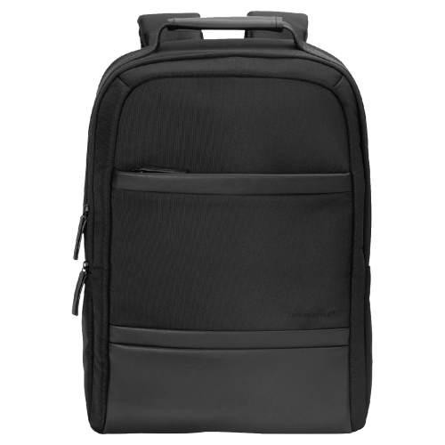 Рюкзак деловой Live in style 15 л, черный, для ноутбука 15, с креплением на чемодан