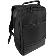 Рюкзак деловой Live in style 15 л, черный, для ноутбука 15, с креплением на чемодан