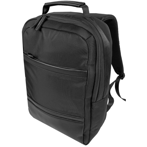 Рюкзак деловой Live in style 15 л, черный, для ноутбука 15, с креплением на чемодан