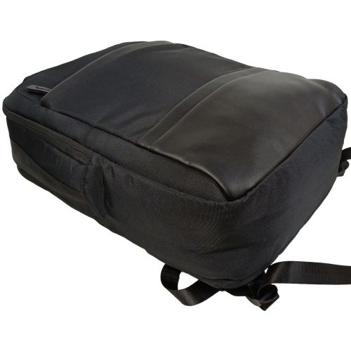 Рюкзак деловой Live in style 15 л, черный, для ноутбука 15, с креплением на чемодан