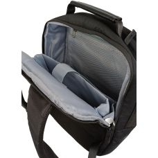 Рюкзак деловой Live in style 15 л, черный, для ноутбука 15, с креплением на чемодан