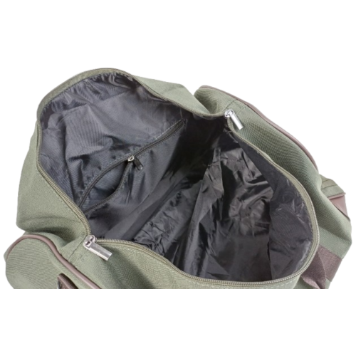 Сумка дорожная ASCE 35 л, хаки, с отделением для обуви, на чемодан