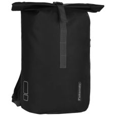 Сумка на багажник Bikemate 2в1, велорюкзак с дождевиком 22 л, черная, до 8 кг