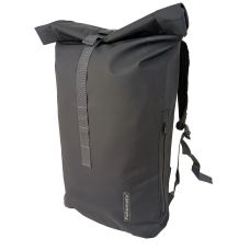 Сумка на багажник Bikemate 2в1, велорюкзак с дождевиком 22 л, черная, до 8 кг