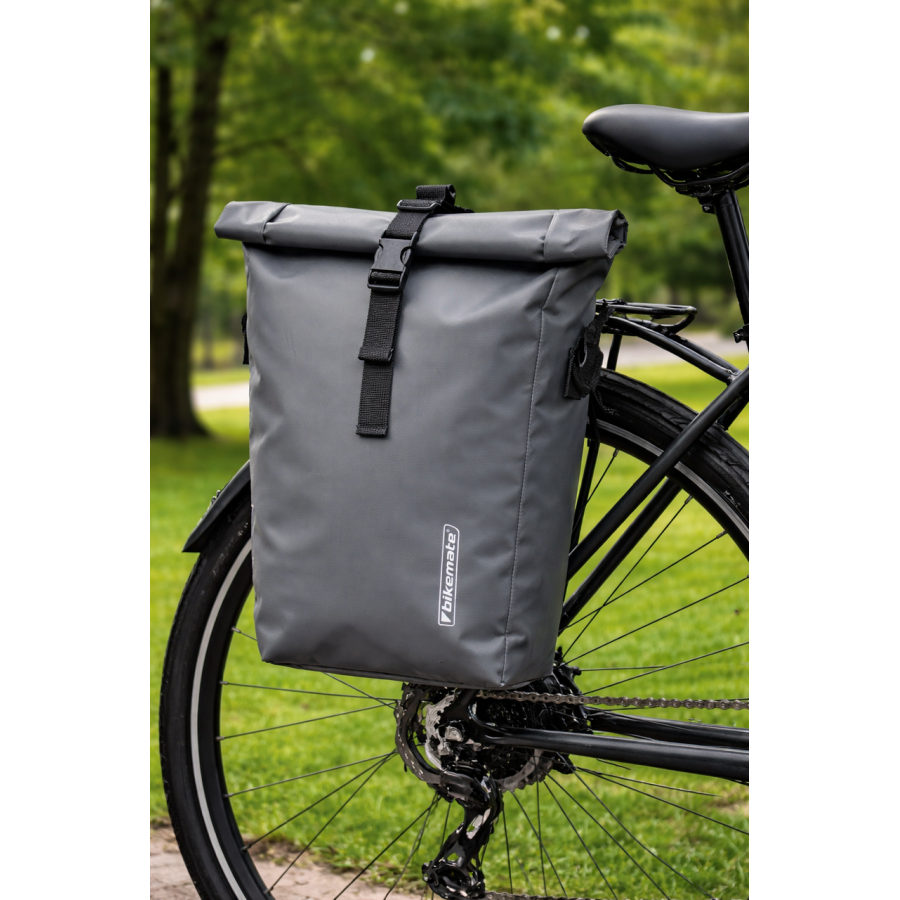 Велосумка-рюкзак Bikemate 2 в 1 с дождевиком 22 л