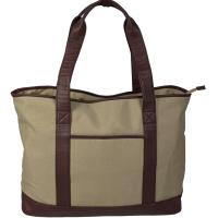 Дорожная сумка Live in style Weekender 40 л, саквояж с отделом для чемодана, бежевая 47х38х24 см