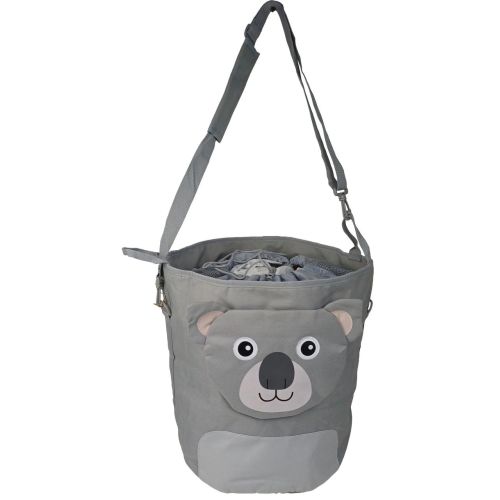 Сумка детская для игрушек 35L Live in Style LS, цилиндр, серая