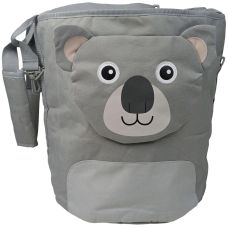 Сумка детская для игрушек 35L Live in Style LS, цилиндр, серая