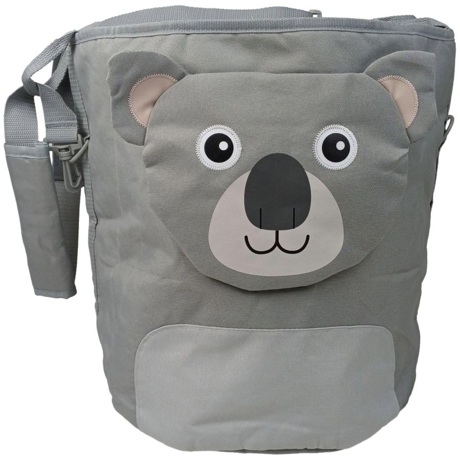 Сумка детская для игрушек 35L Live in Style LS, цилиндр, серая