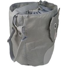 Сумка детская для игрушек 35L Live in Style LS, цилиндр, серая
