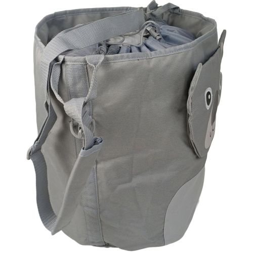 Сумка детская для игрушек 35L Live in Style LS, цилиндр, серая