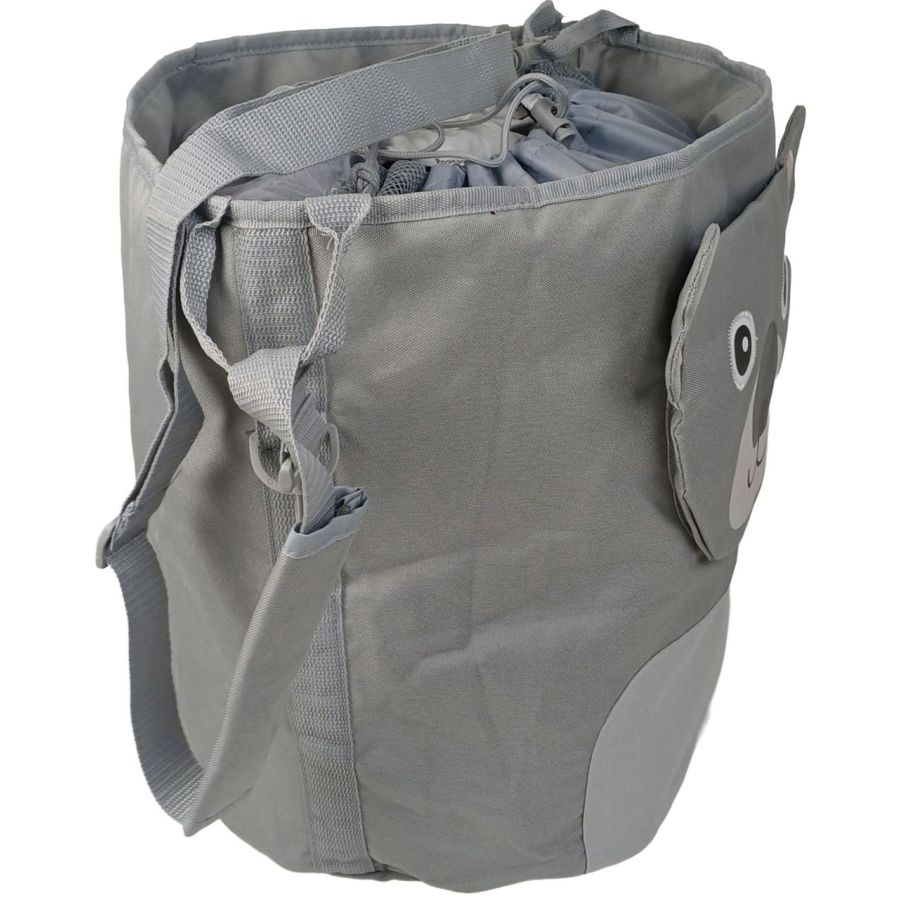 Сумка детская для игрушек 35L Live in Style LS, цилиндр, серая