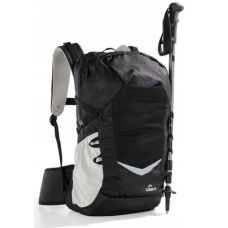 Спортивный рюкзак Crivit с дождевиком 30 л, эргономичная спинка, отдел для гидратора, черный