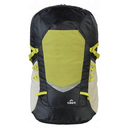 Спортивный рюкзак Crivit с дождевиком 30 л (черный/желтый)