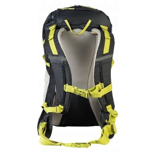Спортивный рюкзак Crivit с дождевиком 30 л (черный/желтый)