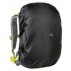 Спортивный рюкзак Crivit с дождевиком 30 л, эргономичная спинка, отдел для гидратора, черный/желтый