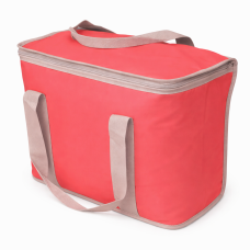Термосумка Live in style 24 л, легкая сумка-холодильник, коралловая 36x33x17.5 см