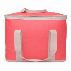 Термосумка Live in style 24 л, легкая сумка-холодильник, коралловая 36x33x17.5 см