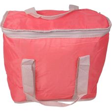 Термосумка Live in style 24 л, легкая сумка-холодильник, коралловая 36x33x17.5 см