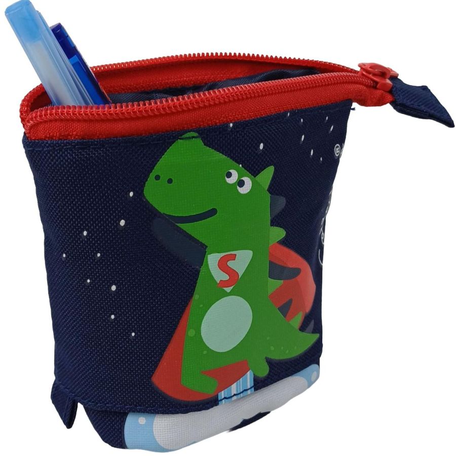 Пенал-органайзер с возможностью увеличения Pop-up Pencil Case синий