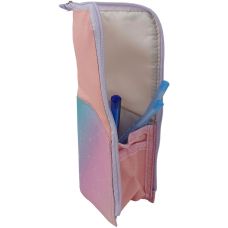 Пенал-подставка школьный Live in Style 21.5x9x3 см полиэстер розовый