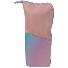 Пенал-подставка школьный Live in Style 21.5x9x3 см полиэстер розовый