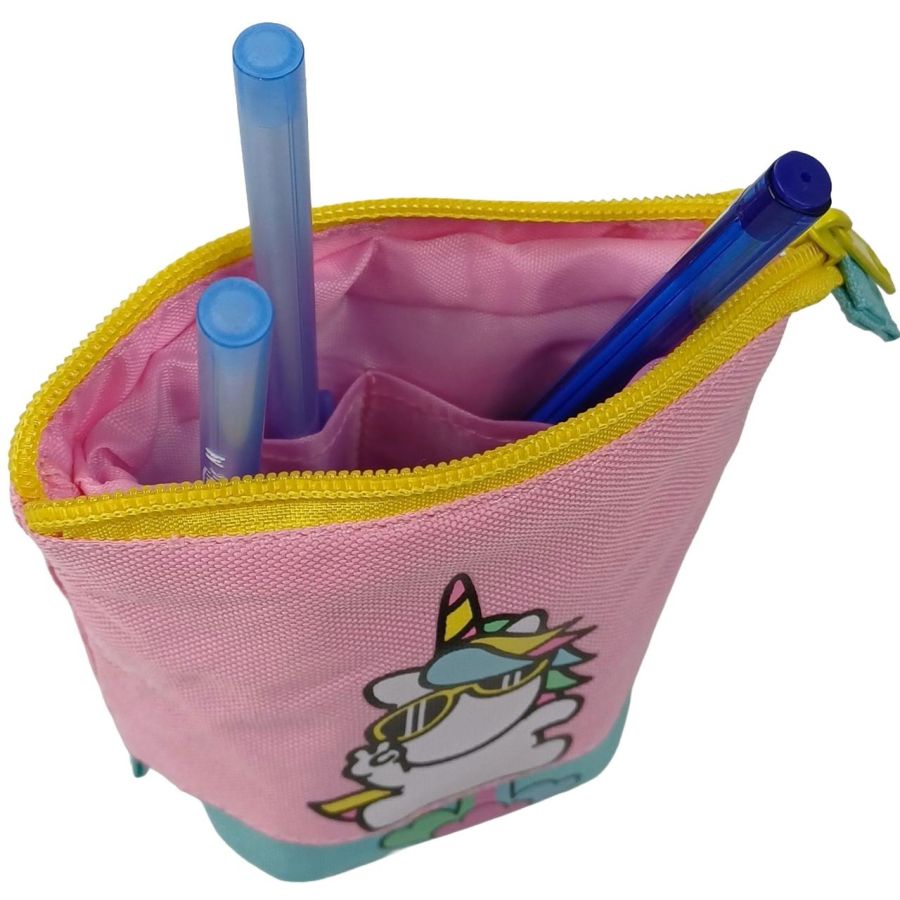 Пенал-органайзер с возможностью увеличения Pop-up Pencil Case розовый