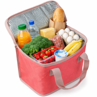 Легкая сумка холодильник, термосумка  12L Live in style коралловая