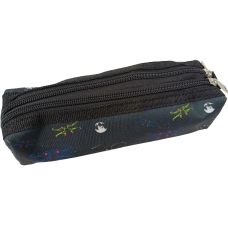 Пенал школьный Expertiz Zweikammer-etui 20x5.5x5 см полиэстер черный